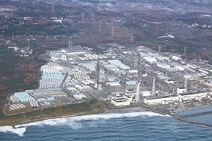 東京電力福島第一原子力発電所の写真