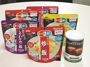 大阪府の備蓄食料の画像