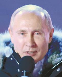 プーチン大統領の写真