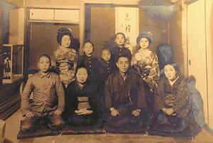 昭和17（1942）年当時の森冨さんの家族写真
