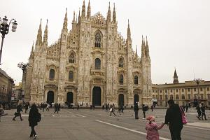 ミラノの大聖堂の写真