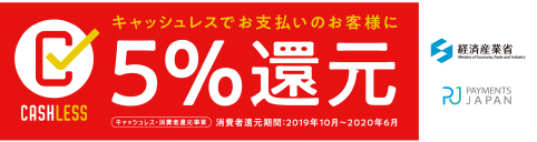 キャッシュレス消費者還元制度について